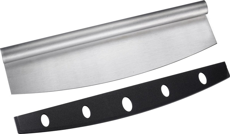 Westmark Pizza-Wippmesser Easy – Wippmesser für Pizzen, ideal zum mühelosen Schneiden von Pizza oder Flammkuchen – Edelstahl, PP