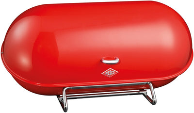 Wesco Breadboy Brotkasten | 12 Liter | Metall - rot | Brotaufbewahrungsbox
