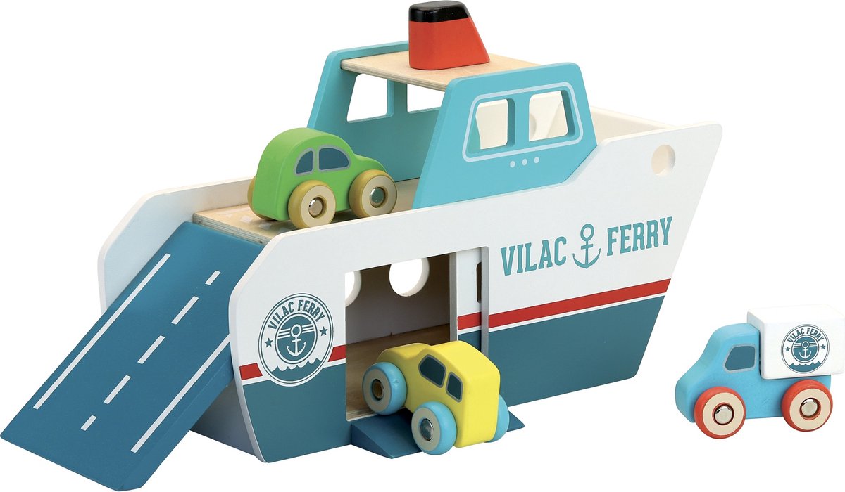 Vilac Fähre ity blue – Holzboot