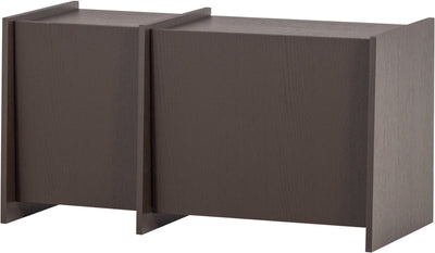 Woood Brock TV-Schrank 102 cm – Eschenfurnier – mittelbraun – 53 x 102 x 44