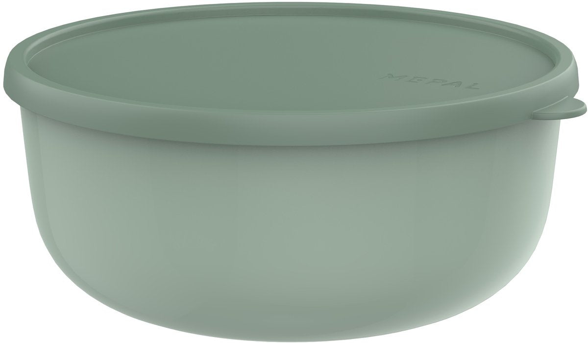 Mepal Aufbewahrungsbox Lumina – 3 l – Mikrowellenbehälter mit Deckel – nordischer Salbei