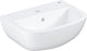 Grohe Bau Keramik-Waschtisch 45 – Hahnloch mit Überlauf – 45,3 x 35,4 cm – alpinweiß