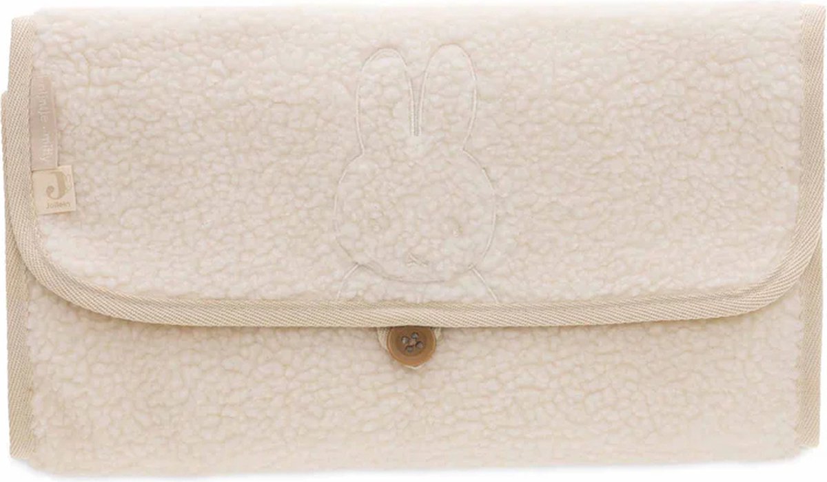 Jollein x Miffy – Wickelauflage – Teddy Miffy Haferflocken