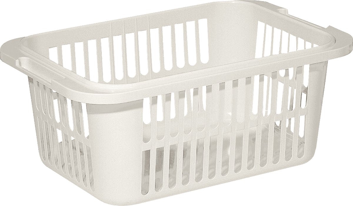 Allibert Lingo Wäschekorb 55 Liter – Weiß