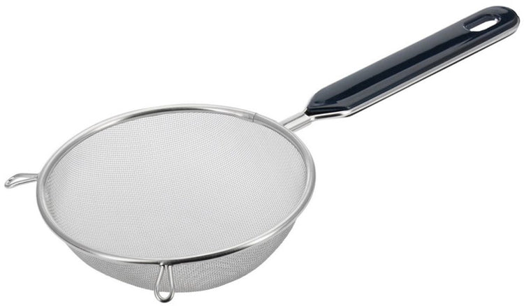 Westmark Haushaltssieb, traditionell, ø 10 cm, Edelstahl Kunststoff, Silber Schwarz, 12822270