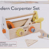Klassiker World World Wooden Timmermanset mit Toolbox, 18dlg.