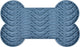 Flamingo-Leckmatte Yummee Mittelblau - Blau
