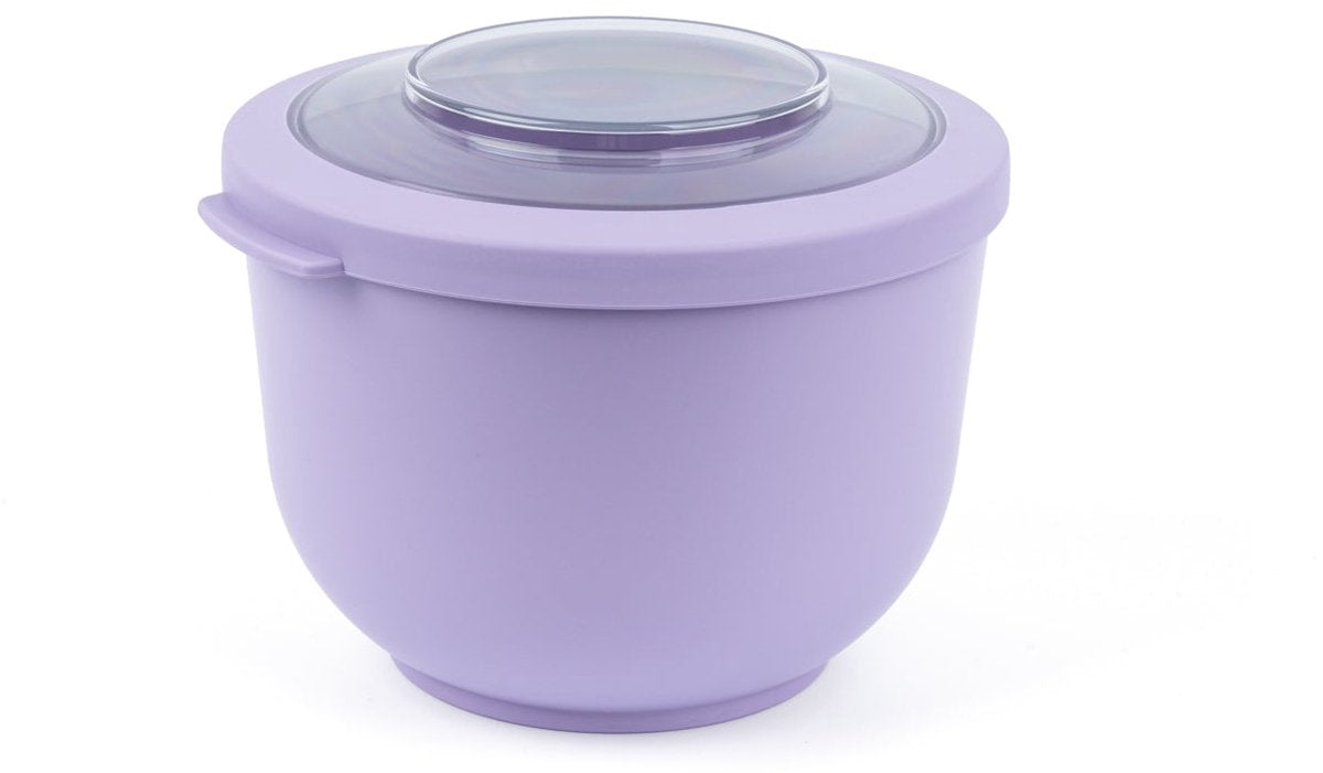 Amuse Tylla Lavendel – 1200 ml – Lunchbox – Lunchbox – Schüssel mit Deckel – perfekt verschließbarer Frischhaltebehälter – Salatbox für unterwegs – BPA-frei – Lila
