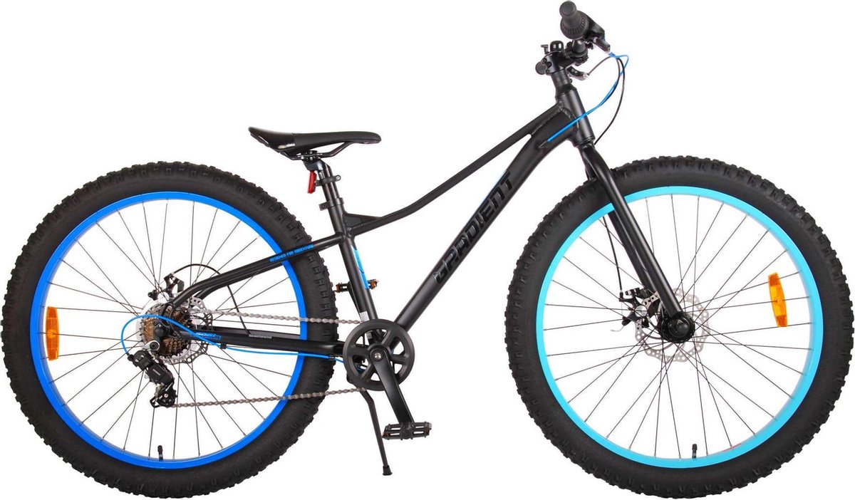 Volare Gradient Kinderfahrrad - Jungen - 26 Zoll - Schwarzblau - 7 Geschwindigkeit - Prime Collection