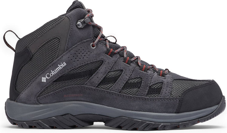 Columbia Crestwood Mid wasserdichte Herren-Wanderstiefel – Grau