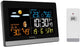 Nexttime Wetterstation Technoline WS 6455 144x96x38mm schwarz silber LCD-Display