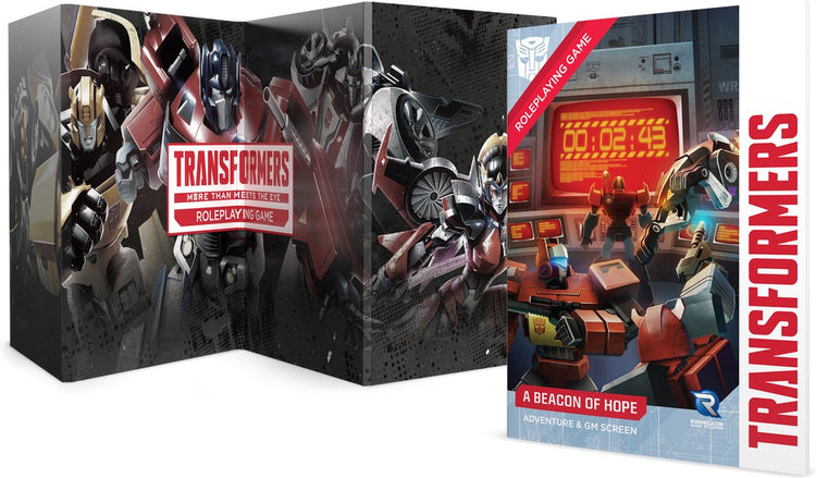 Renegade Game Studios Transformers RPG: A Beacon of Hope Adventure Game Master Screen – Rollenspiel – Englisch –