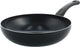 Kochstar Essenz schwarze Keramik-Wok-Pfanne – 28 cm – 3,57 l – PFAS-frei – Induktions-Wok-Pfanne – Induktionspfanne – Keramik-Antihaftbeschichtung – Kühlgriff – ofenfest bis 130 °C – schwarz