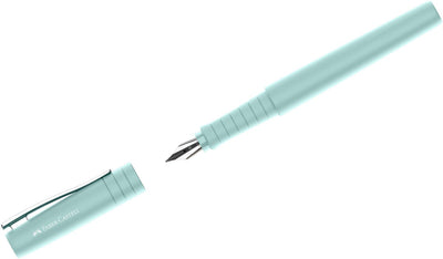 Faber-Castell Füllfederhalter – Poly-Stift – Feder F – Karibikblau – FC-241011
