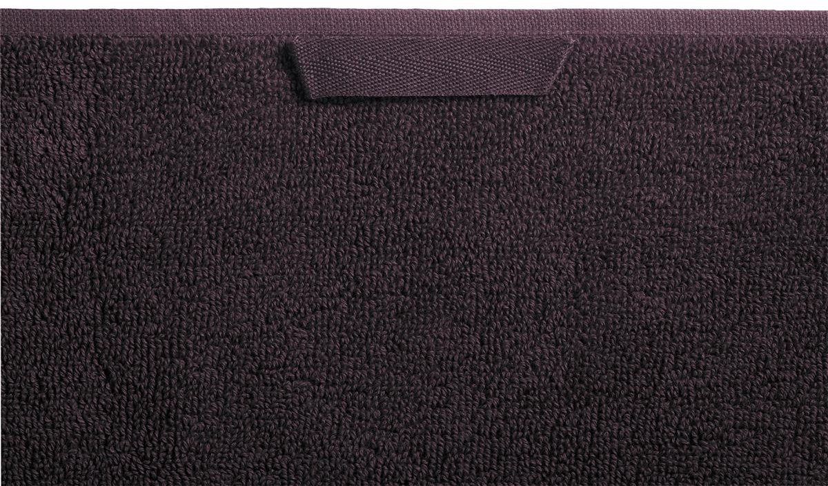 Durchsichtiges Bettwäschehaus – Gästehandtuch – 30 x 50 cm – dunkelrot