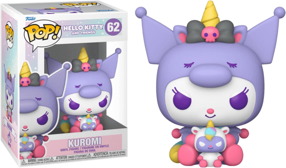 Funko-Pop! Sanrio: Hallo Kitty – Kuromi (Einhornparty)