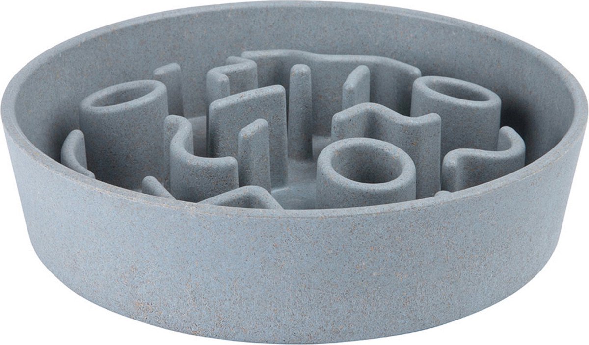 Distrikt70 Distrikt70 Slowfeeder für Hunde 28 cm Bambus Eisblau