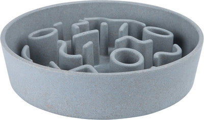 Distrikt70 Distrikt70 Slowfeeder für Hunde 28 cm Bambus Eisblau