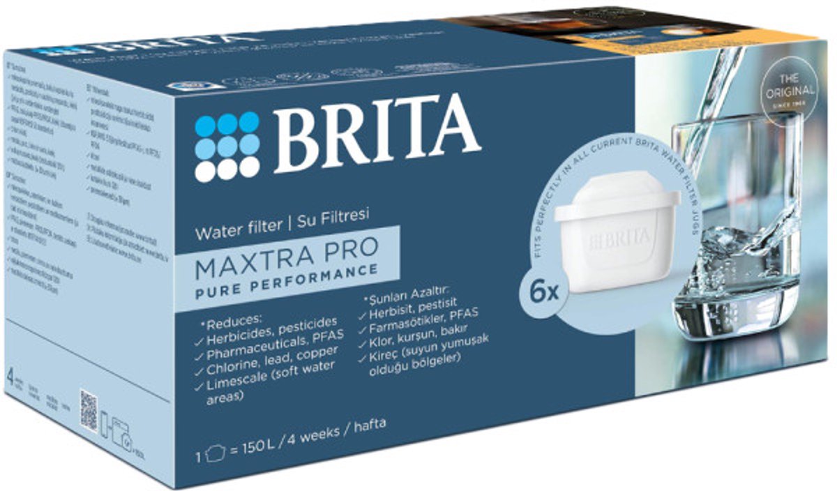 Brita Maxtra Pro Pure Performance Wasserfilter – 6 Stück