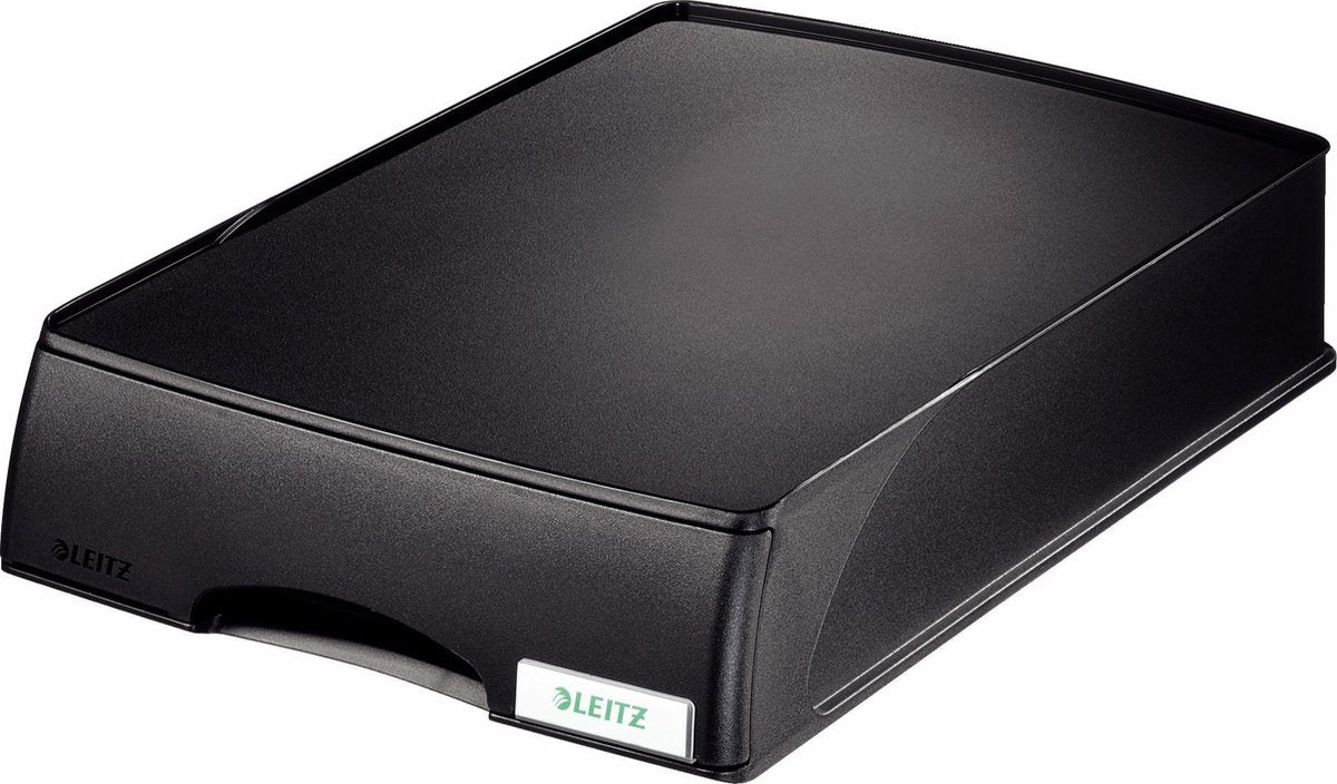 Briefablage mit Schublade Leitz Plus Gummi-Anti-Rutsch-Füße A4 234x325x53mm schwarz