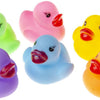 LG importiert Gummi -Enten Farbe, 24st.