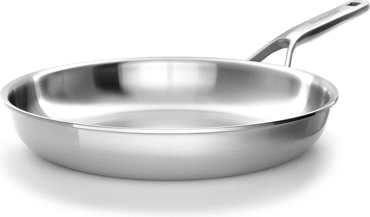 Kitchenaid Mehrschicht-Edelstahl-Bratpfanne 28 cm – Induktionspfanne – ofenfest bis 220 °C – ohne Beschichtung