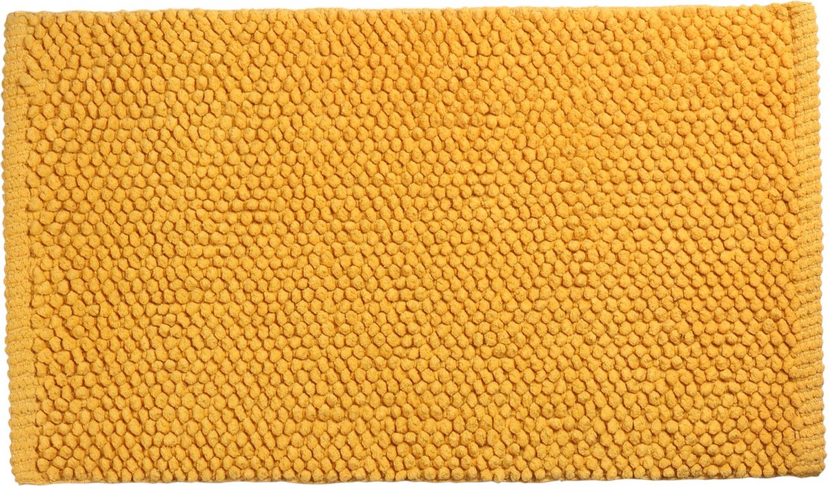 Differnz Popcorn Badematte 50x80cm Ocker