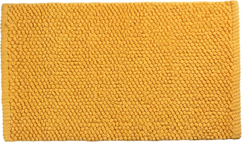 Differnz Popcorn Badematte 50x80cm Ocker