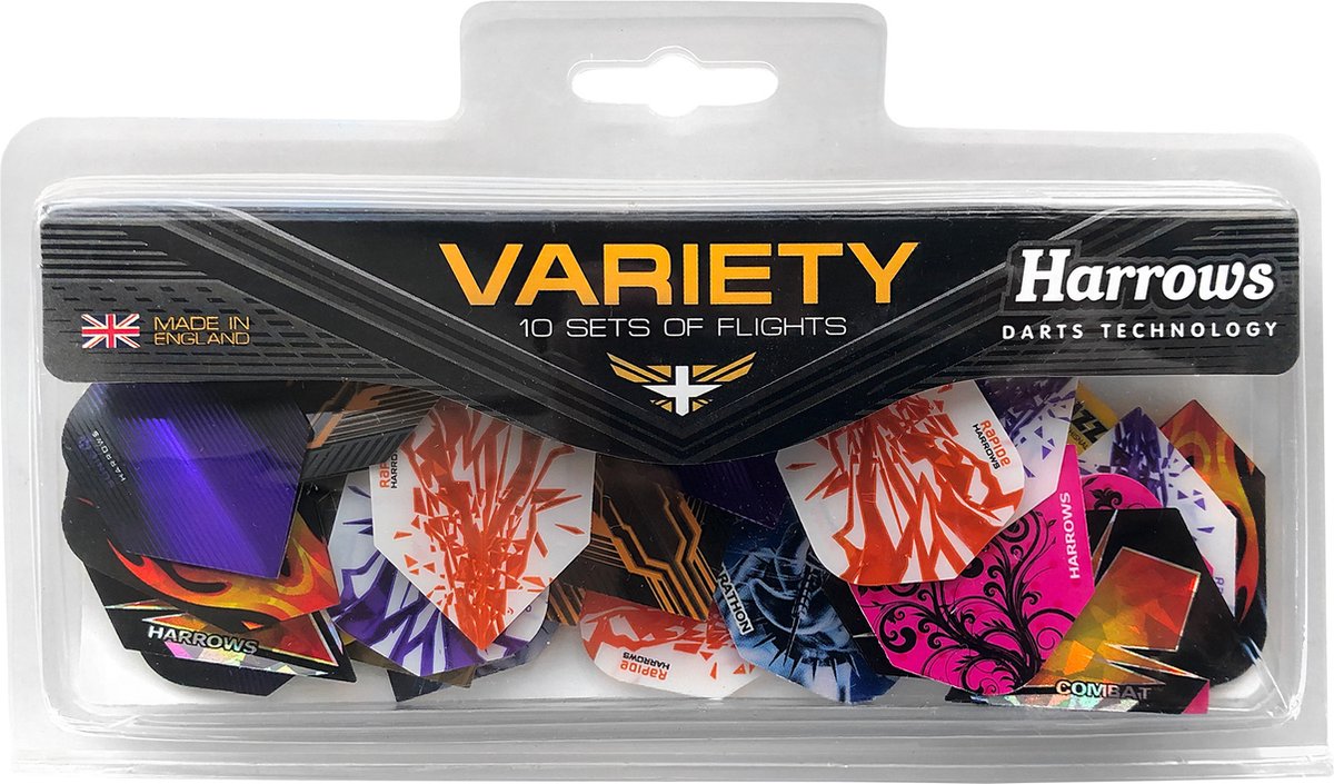 Harrows Flights Variety Pack 10 sort