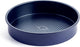 Blaue Diamant-Kuchenform 22 cm – PFAS-freie Antihaftbeschichtung – Keramik-Backschicht – ofenfest bis 230 °C – rund – blau