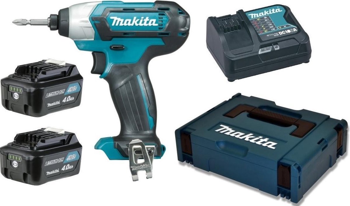 Makita – td110dsmj – 12 V – Akku – Schlagschrauber – 2 x 4,0 Ah – in Mbox