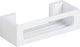 Wenko turbo-loc bralia Wandregal weiß matt 30x9cm - Duschregal - Duschkorb - Montage ohne Bohren - selbstklebend