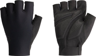 Bbb Cycling High Support – Fahrradhandschuhe Sommer – 10–25 °C – Vollpolsterung – Anti-Rutsch-Handfläche – Unisex-Fahrradhandschuhe – Schwarz
