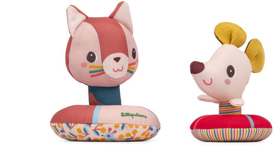 Lilliputiens – schwimmendes Badespielzeug – Jeanne, die Katze und Maus