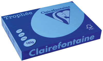 Clairefontaine Trophäe intensiv A3 Königsblau 160 g 250 Blatt