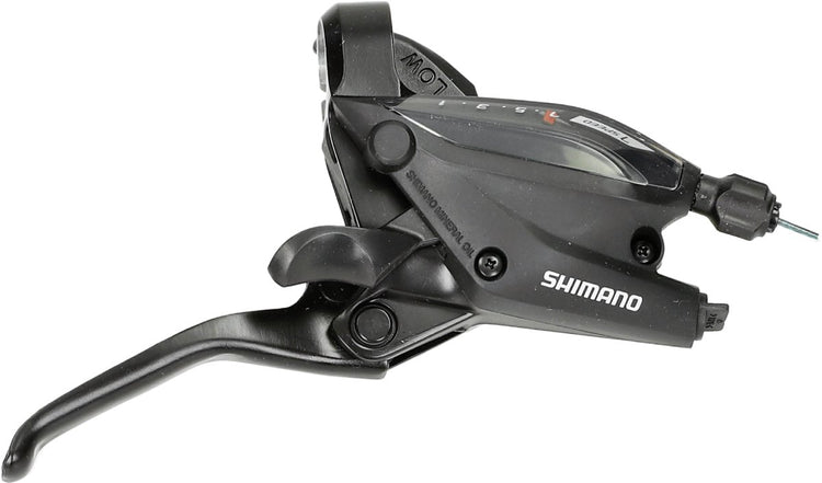 Shimano Versteller (rechts) mit Bremshebel 7 Geschwindigkeit St-Ef505 3 Finger schwarz