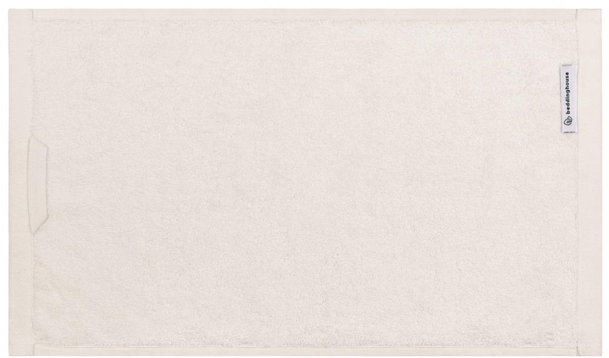 Bettwäschehouse Care Baumwolle Bambus – Gästehandtuch – 30 x 50 cm – Ecru