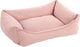 Orthopädisches Hundebett Flamingo – Orthopädisches Hundebett – Premium-Linie – reines Luxus-Hundebett 65 x 50 x 20 cm – extra Memory-Schaum für maximalen Komfort – Baldar-Korb rosa