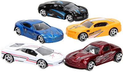Johntoy Super Die-Cast Auto, 5st.