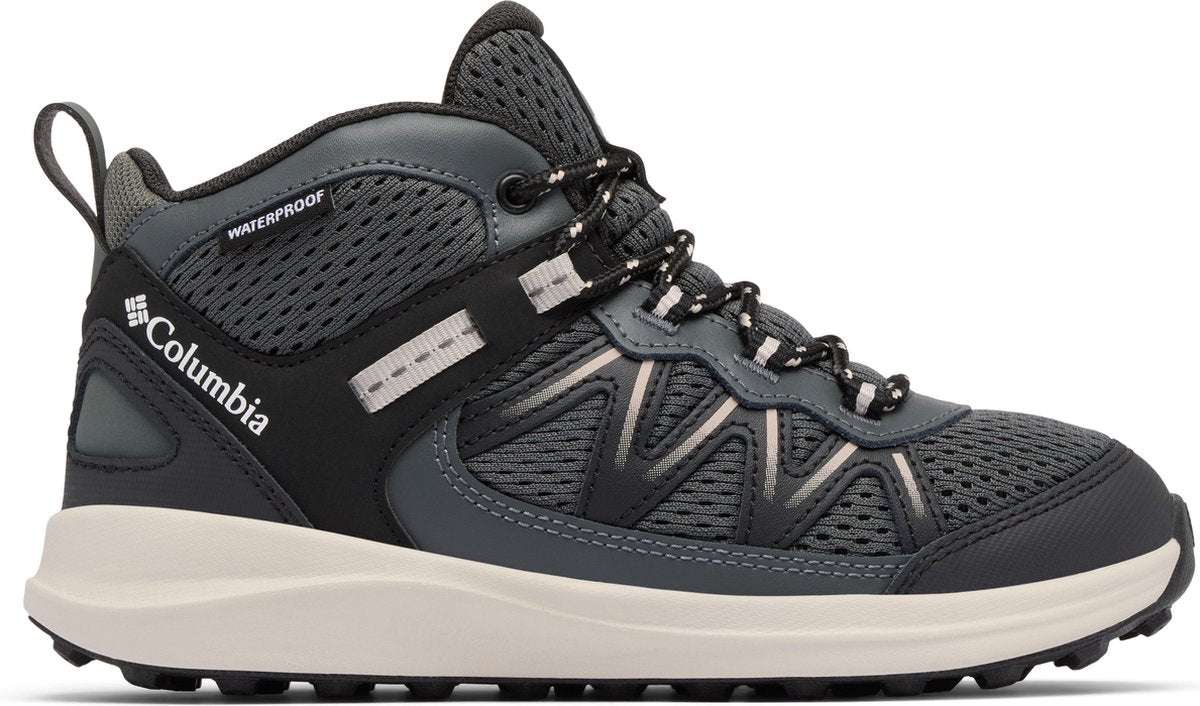 Columbia Youth Peakfreak Rush™ Mid wasserdichte Unisex-Wanderschuhe – Schwarz