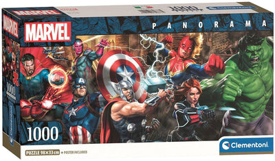 Clementoni Puzzle Marvel Panorama - 1000 Teile.