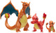 Jazwares Pokémon Evolution Multipacks Figur – Glumanda, Charmeleon Glurak