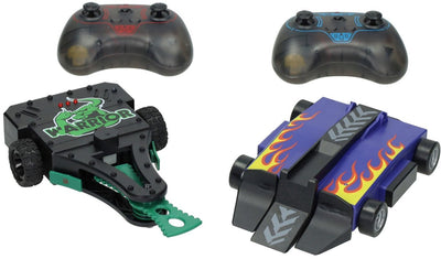 RC-gesteuerte Kampfroboter – Set aus 2 Robotern und Arena