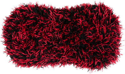 Schmutzteufel - Autoschwamm - Reinigungsschwamm - Mikrofaser - 230x120x55 mm - Schwarz Rot