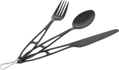 Bo-Camp - Outdoor-Besteck - 3-teilig - im Koffer