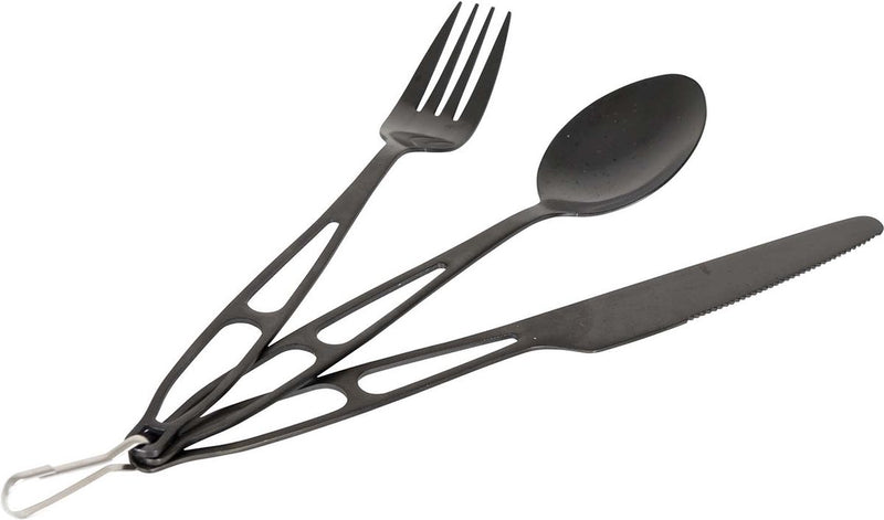 Bo-Camp - Outdoor-Besteck - 3-teilig - im Koffer