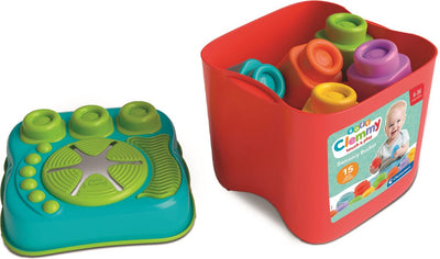 Clementoni Baby Clemmy Sensory Eimer mit Blöcken