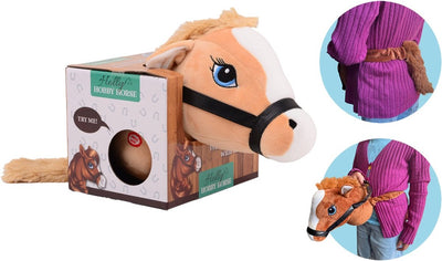 Holly Horse Head hellbraun mit Gummiband