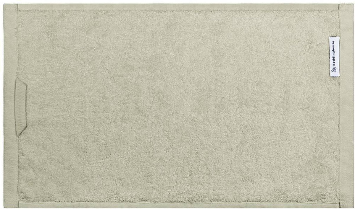 Bettwäschehauspflege Baumwollbambus – Gästehandtuch – 30 x 50 cm – grün