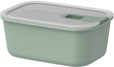 Mepal Easyclip Lebensmittelbehälter – 700 ml – Lebensmittelbehälter mit Schiebeverschluss – mikrowellengeeignet. Dampfofen. Kühl- und Gefrierschrank – nordischer Salbei